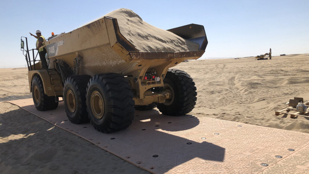 Heavy Duty Ground Protection Mat Sitor