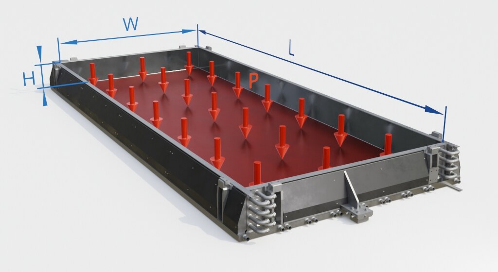 Mould Dimensions And Pressure Sitor
